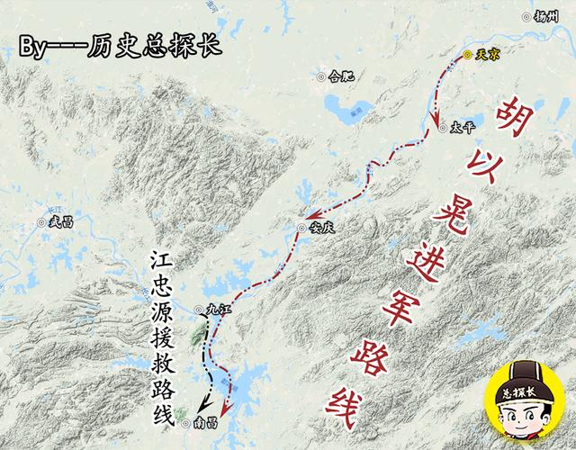 地图上的战争:太平军5万大军西征,曾国藩湘军首战告捷