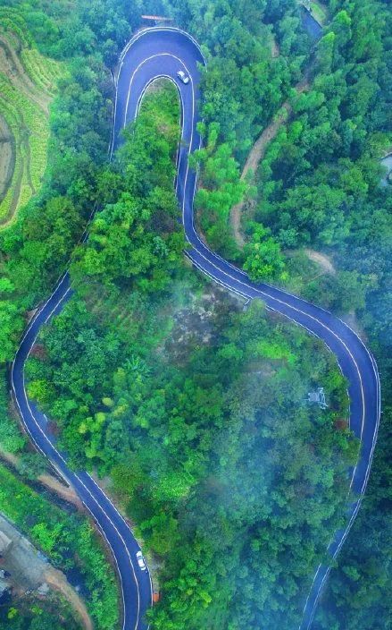 永春呈祥乡:最美盘山公路"疫"瞬间