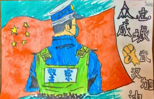 【枫丹小交警】抗击疫情 小交警们来参与