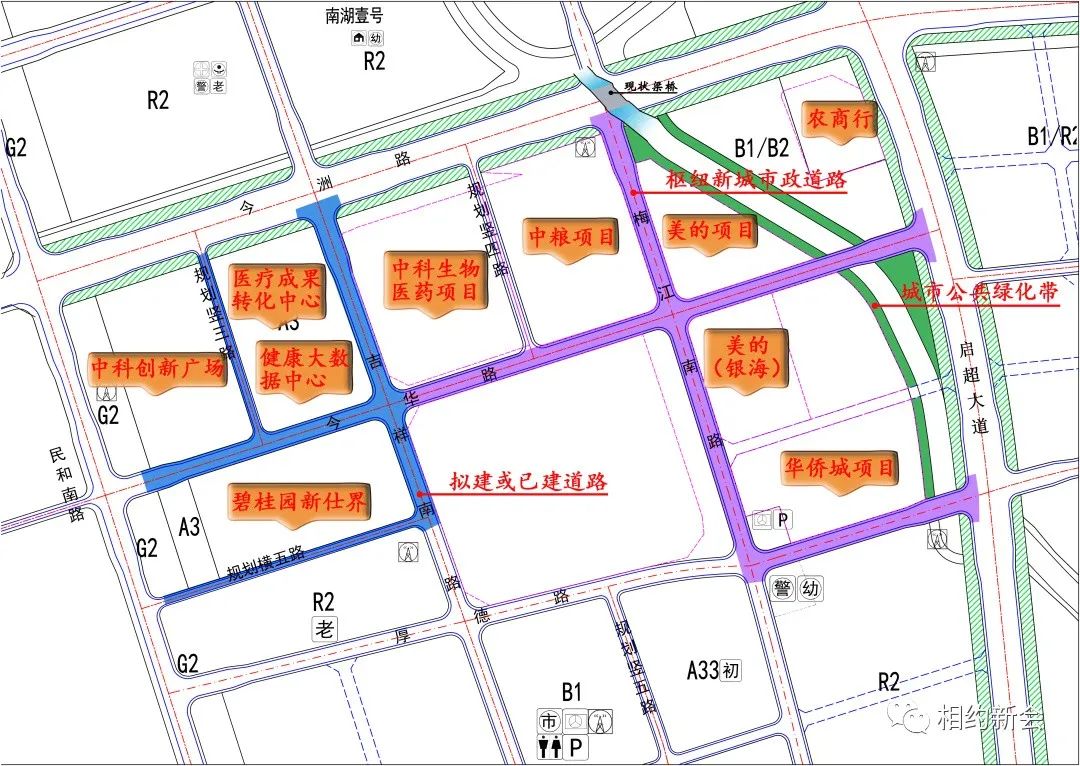 航拍视频总投资超50亿元新会珠西枢纽新城公共配套设施十二项工程正式