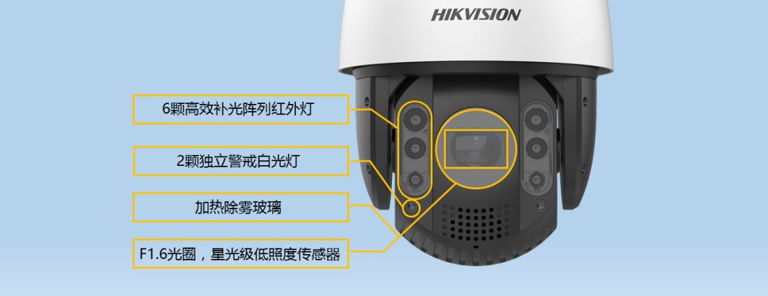 新品海康威视星光智能警戒球机追求更高性价比