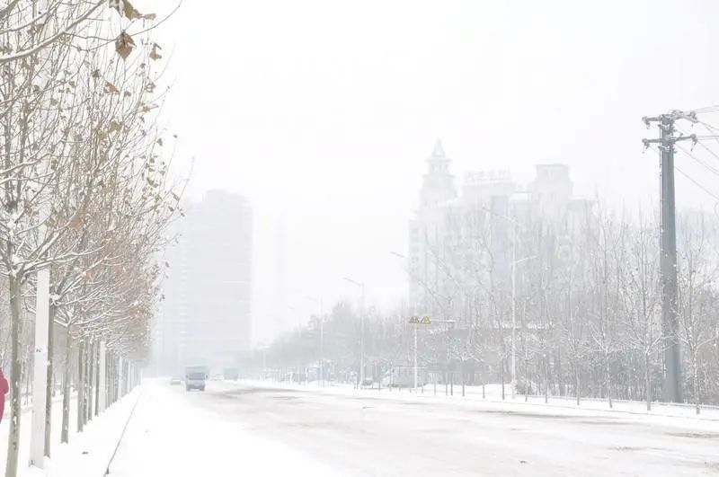 受雾雪天气影响,河北大部分高速站口关闭