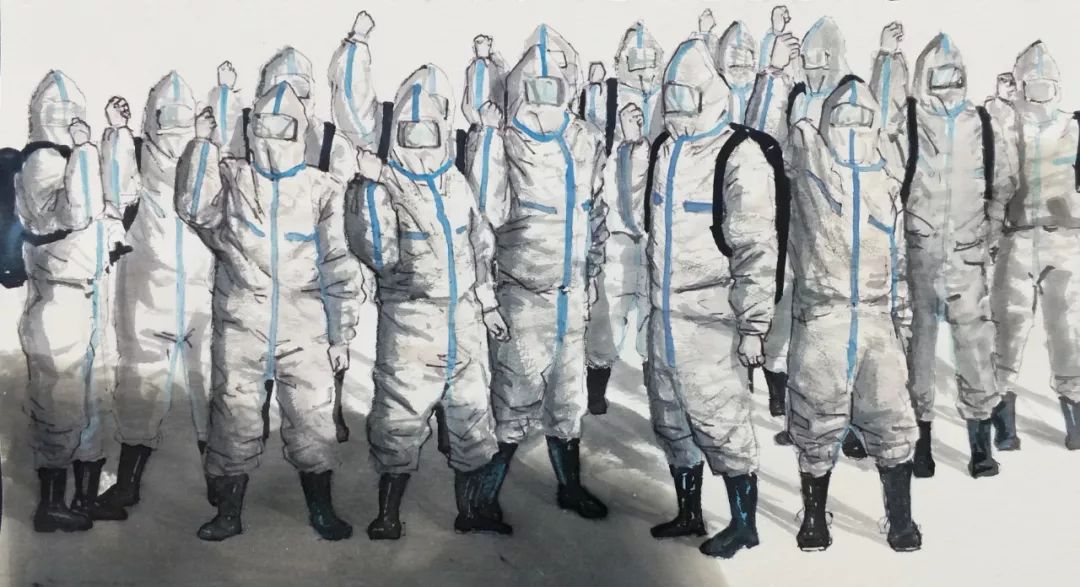 广州美术学院2020与艺战疫——师生水彩画作品辑（二）