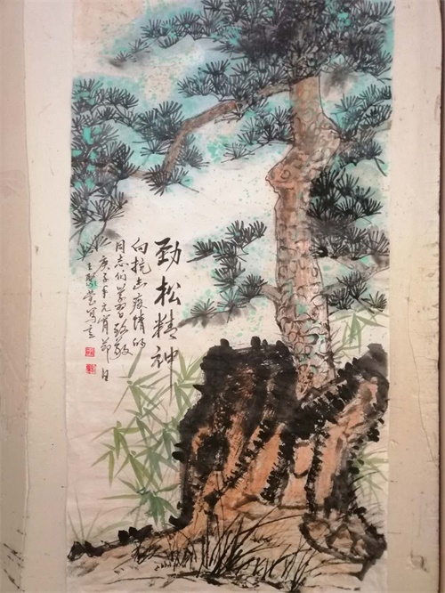 淮安市前进书画院举办抗击疫情书画网络展