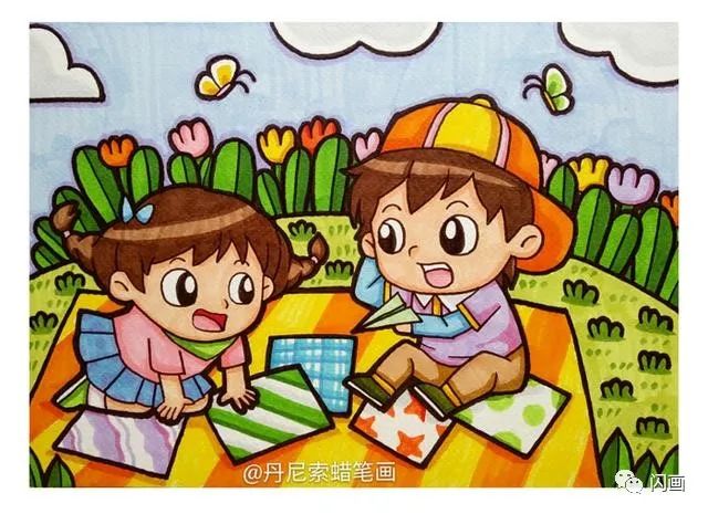 教娃困惑90张儿童画让你教画画时得意地笑