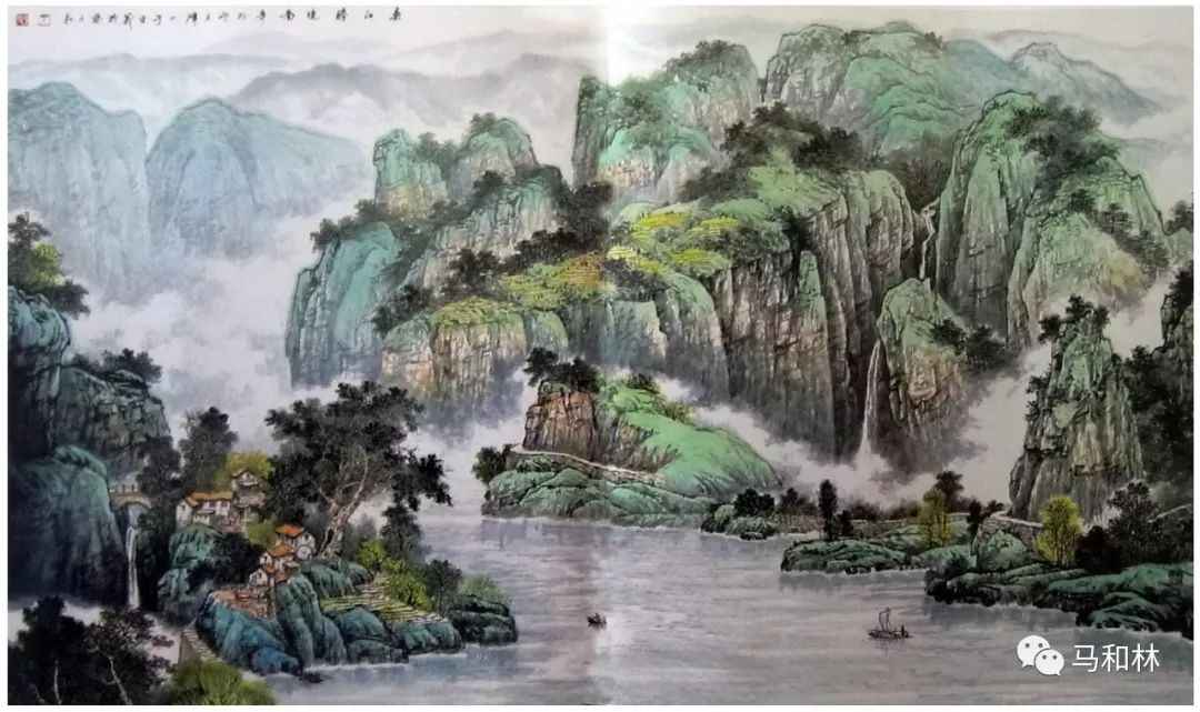 [静海文化] 万壑崇山,太岳极天:静海著名画家于守义山水画欣赏