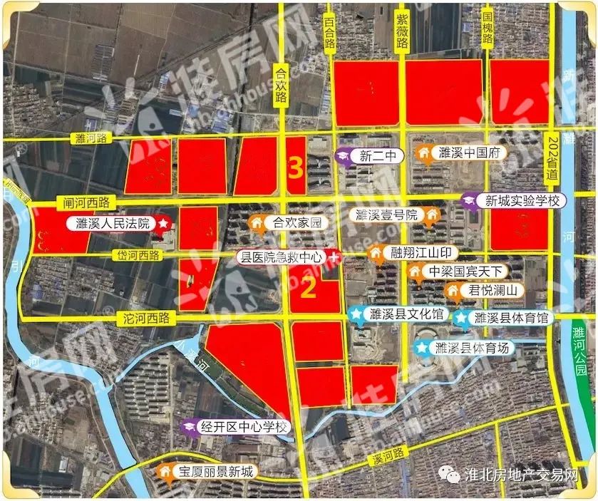 淮北3月土拍潮来了!濉溪县"唱主角"8宗约512亩地块解析!