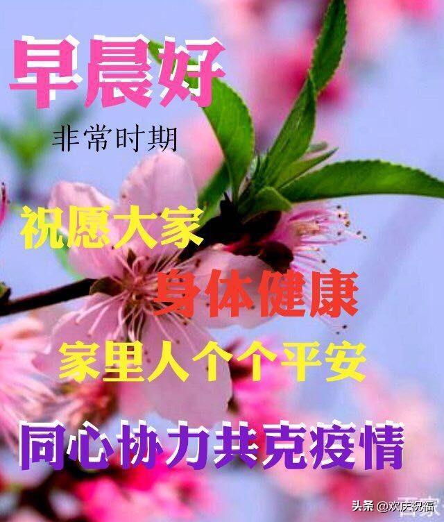 鼠年二月初十早上好祝福语 3月3日周二春天早安表情图片免打字