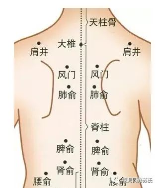 头部刮热即可,说到的几个穴位要重点刮擦,背部可以用力,出痧最好