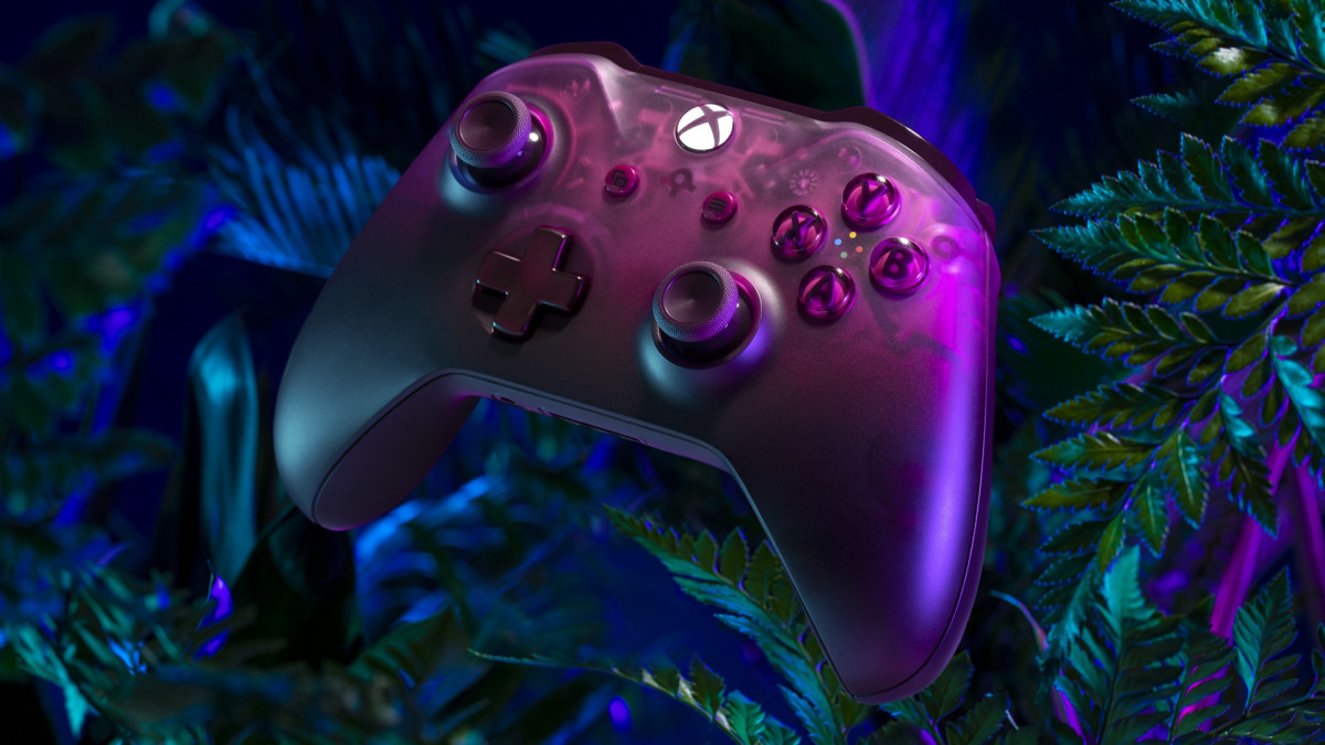 微软半透明Xbox控制器加入粉色款和迷彩款，是否迷住你？