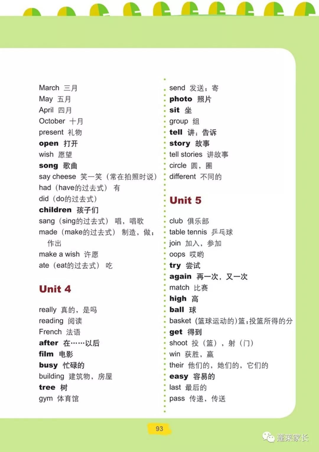 鲁科版小学英语五年级上册电子课本pdf高清教材下载