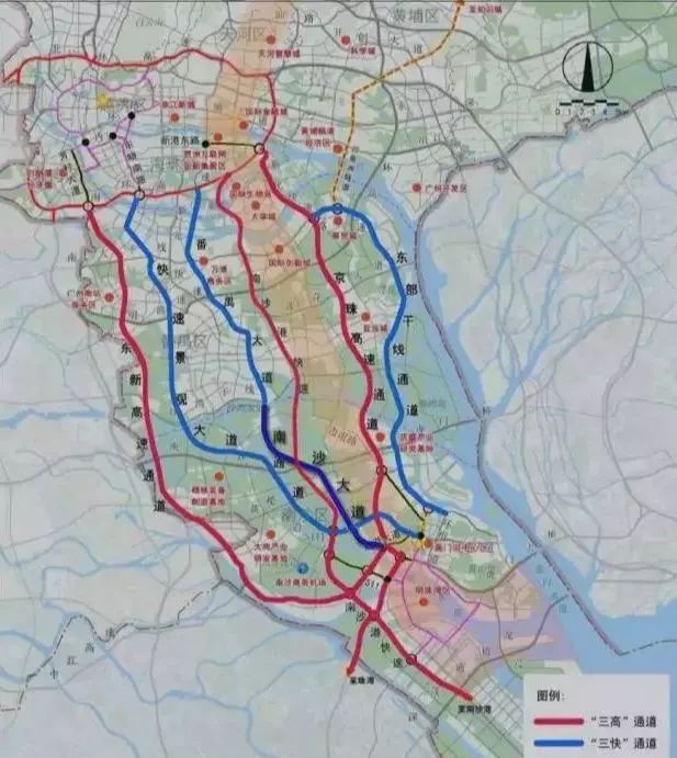 南沙规划新增高速地铁还要建六条40分钟快速路这两段今年6月完工67