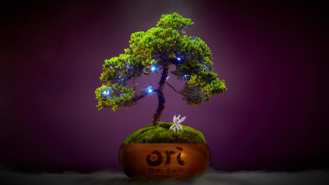 绿意盎然Xbox推出《奥日与萤火意志》主题纪念盆栽_灵树