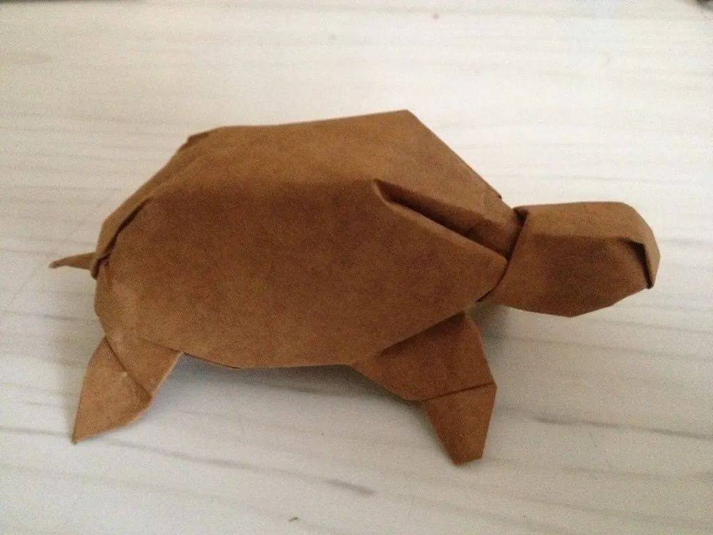 一张纸,折出一只小狗!折纸入门教程!