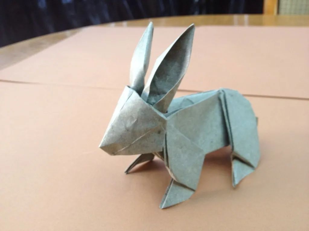 一张纸折出一只小狗折纸入门教程