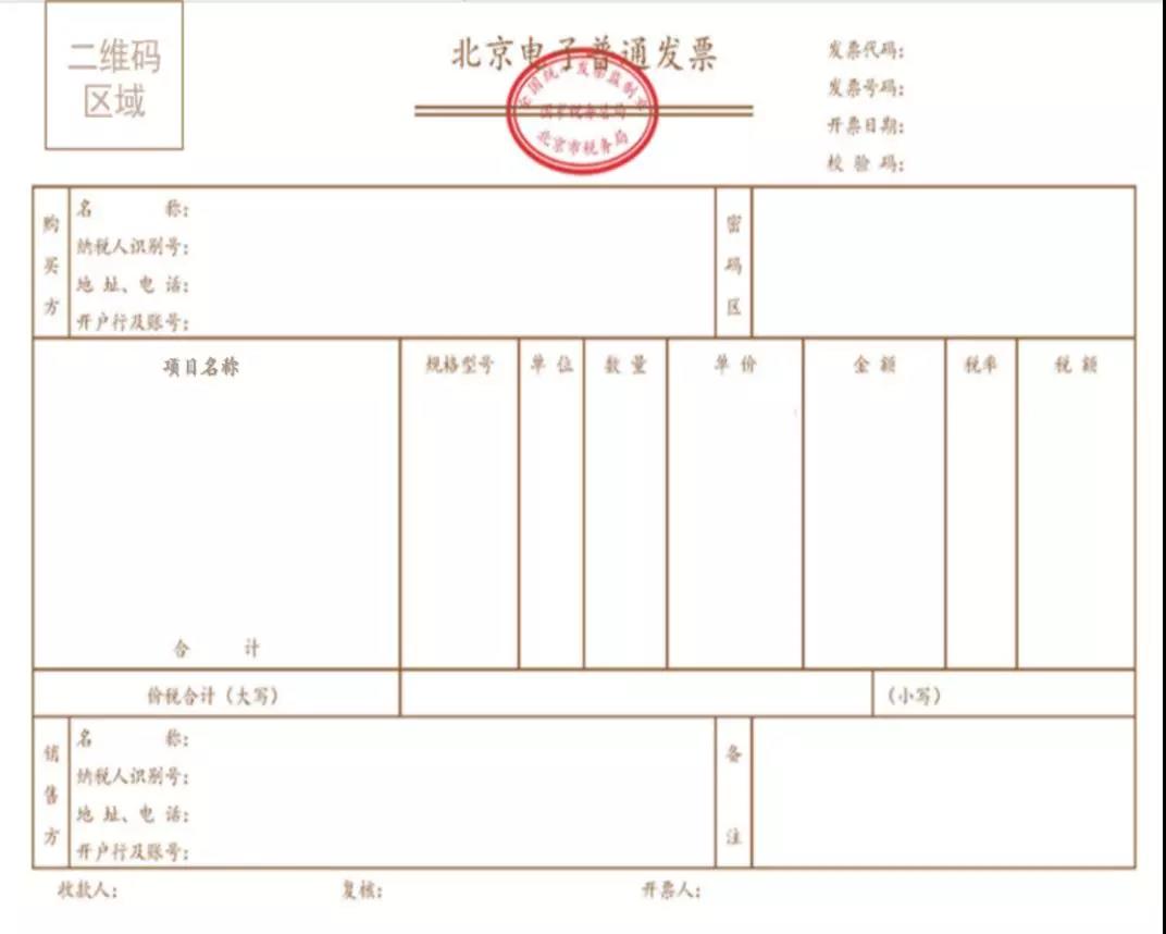 北京试点区块链电子普通发票,从停车通用发票 景点门票开始