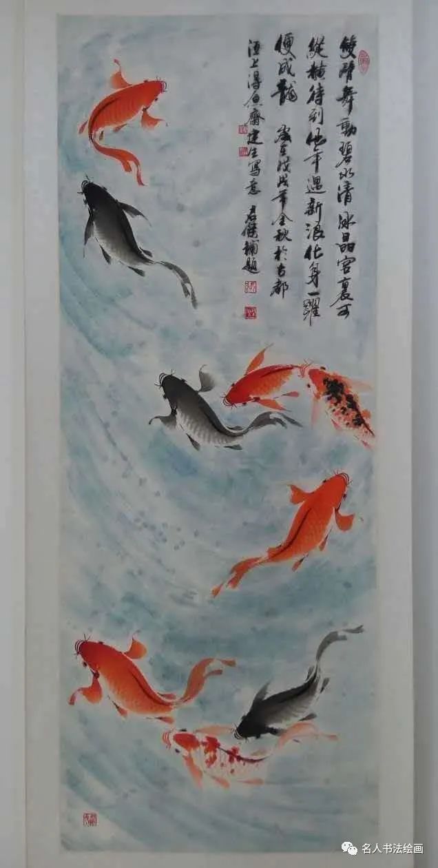 河南安阳"鱼痴"蒋建生国画艺术作品展