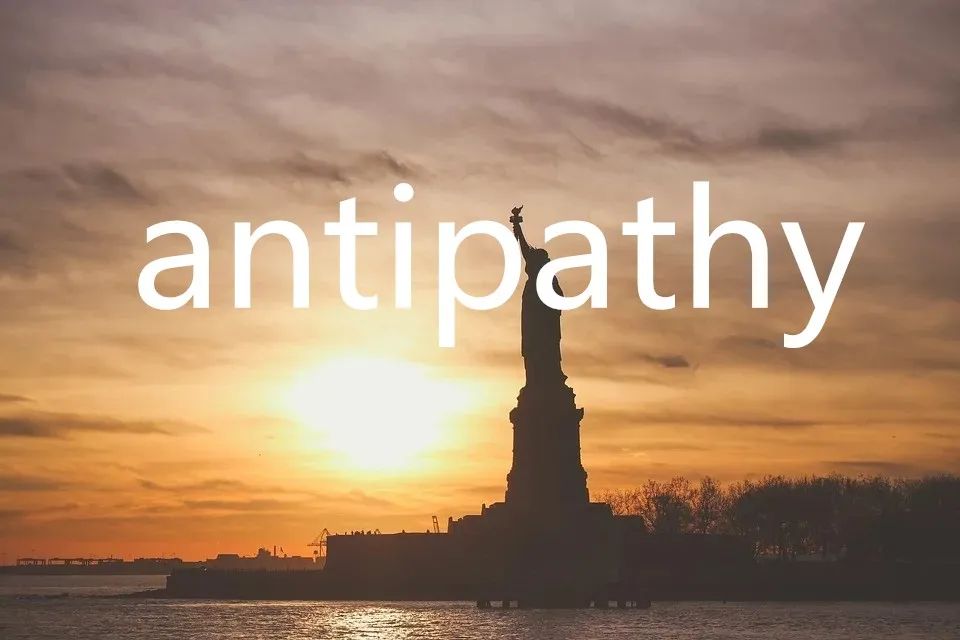 每日单词:antipathy