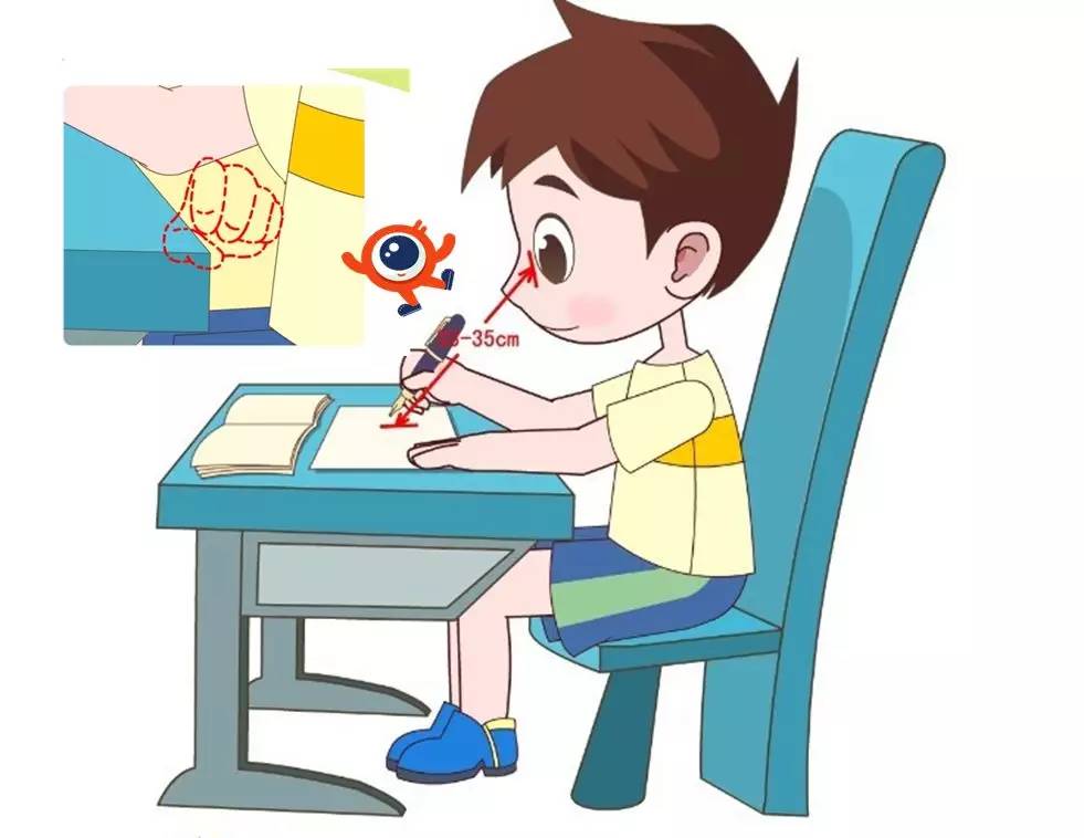 不正确的读写姿势还容易引起驼背,胸廓变形,影响身体健康发育和形体