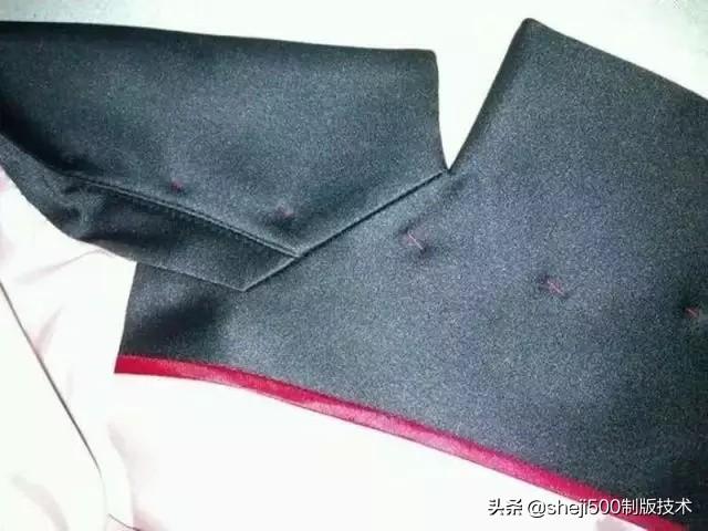 男西服领子制版与缝制详细图解