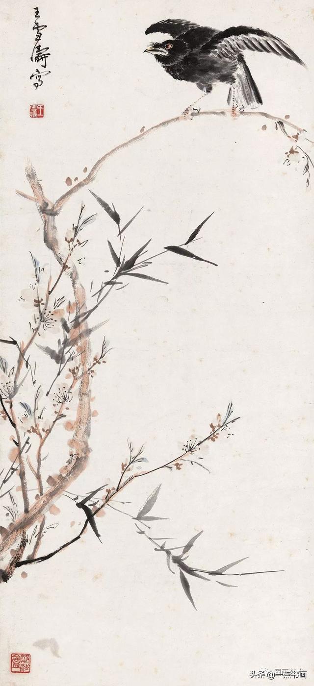 鸜鹆（八哥）题材专辑（二）/历代写意花鸟画范作选集（第132集）[120幅]