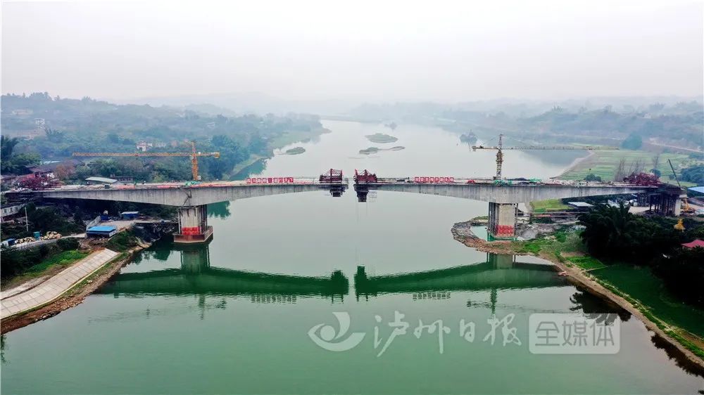 今年泸州预计建成5座大桥!_合江