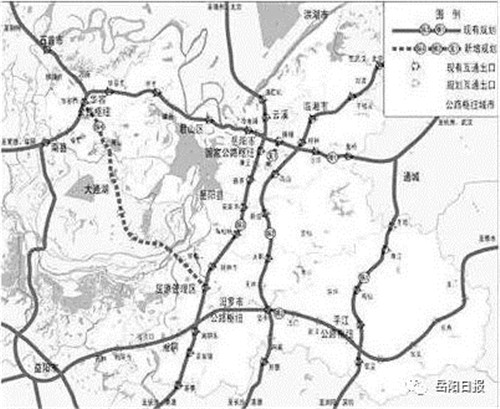 铁路高速能源网岳阳这些省重点项目公布