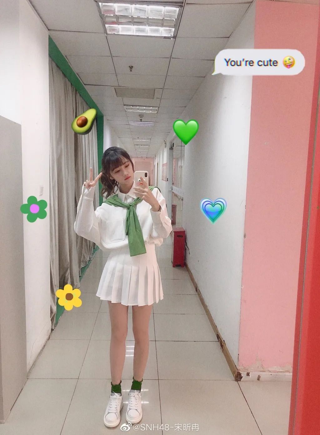 和果汁一样清甜!日系girl宋昕冉了解一下