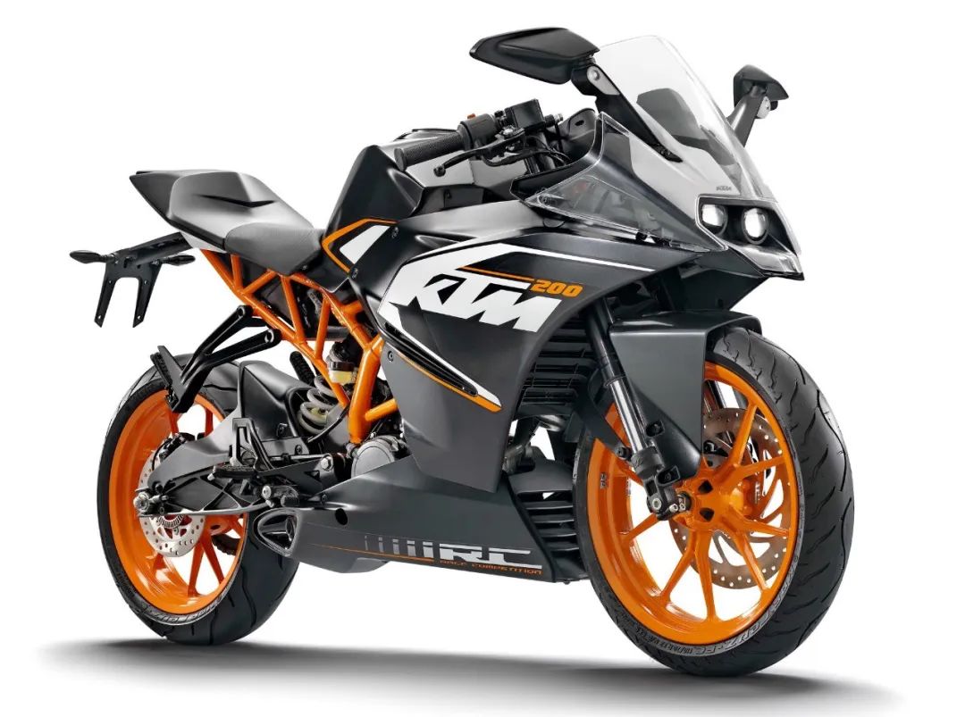 ktm 发布 2020 版 rc125,rc200,rc390