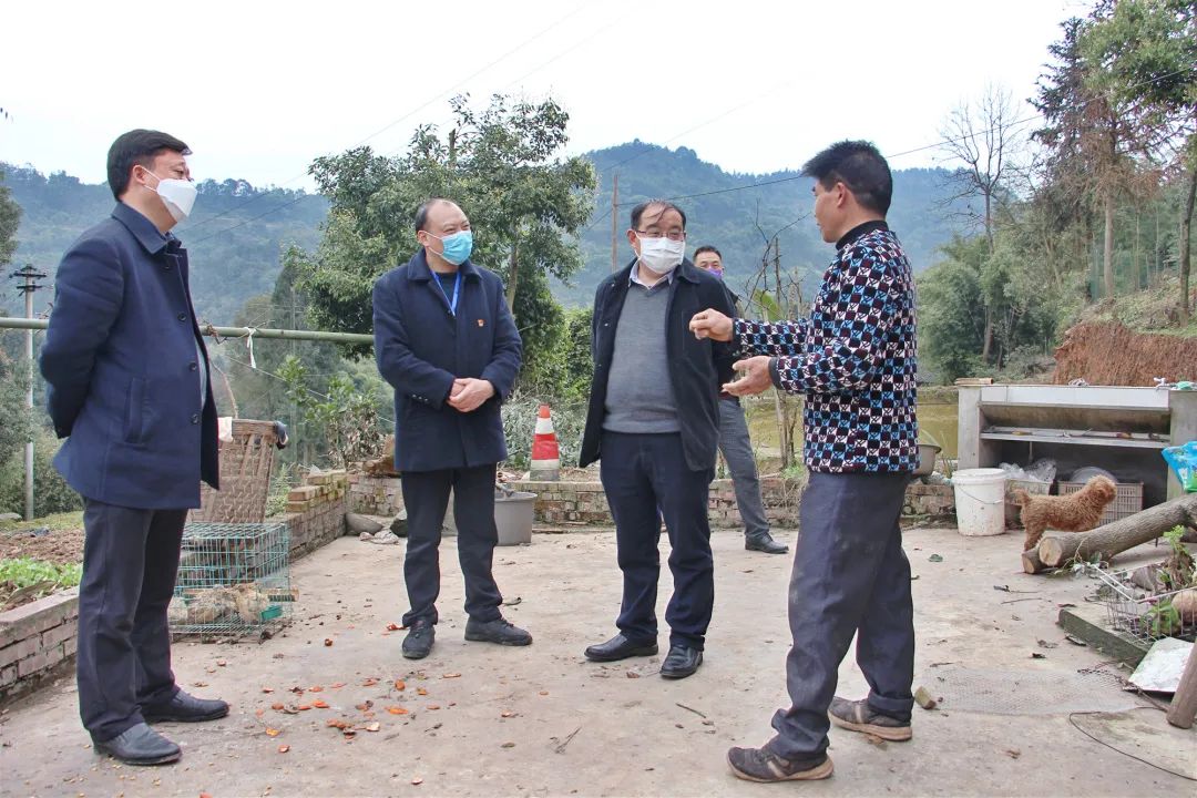 区人大副主任段祥调研指导白沙镇脱贫攻坚工作