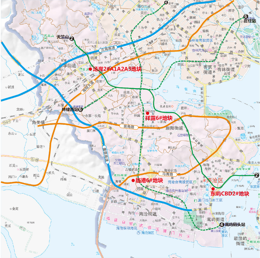 海沧4宗地块超40万方拟于近期入市!