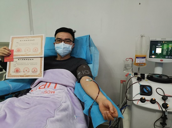 武汉好人两次捐浆：有人在华南海鲜工作，有人