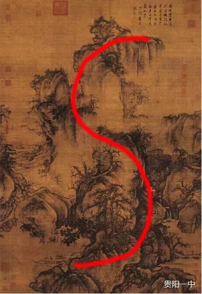 1,构图:作品赏析《早春图》描写早春即将来临的山中景象:冬去春来