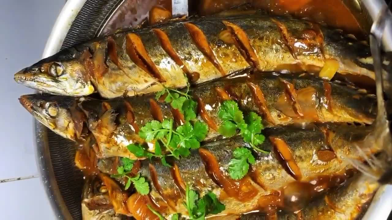 原创红烧鲅鱼肉质鲜美入味营养丰富渔民极其认可的一种吃法