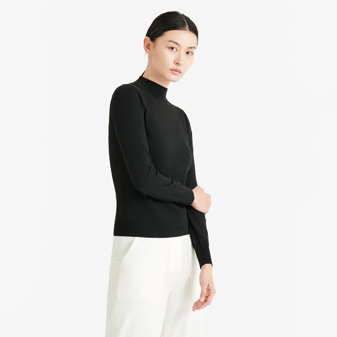 设计 低调而富有细节设计感 首选的高端羊绒百搭打底衫 the cashmere