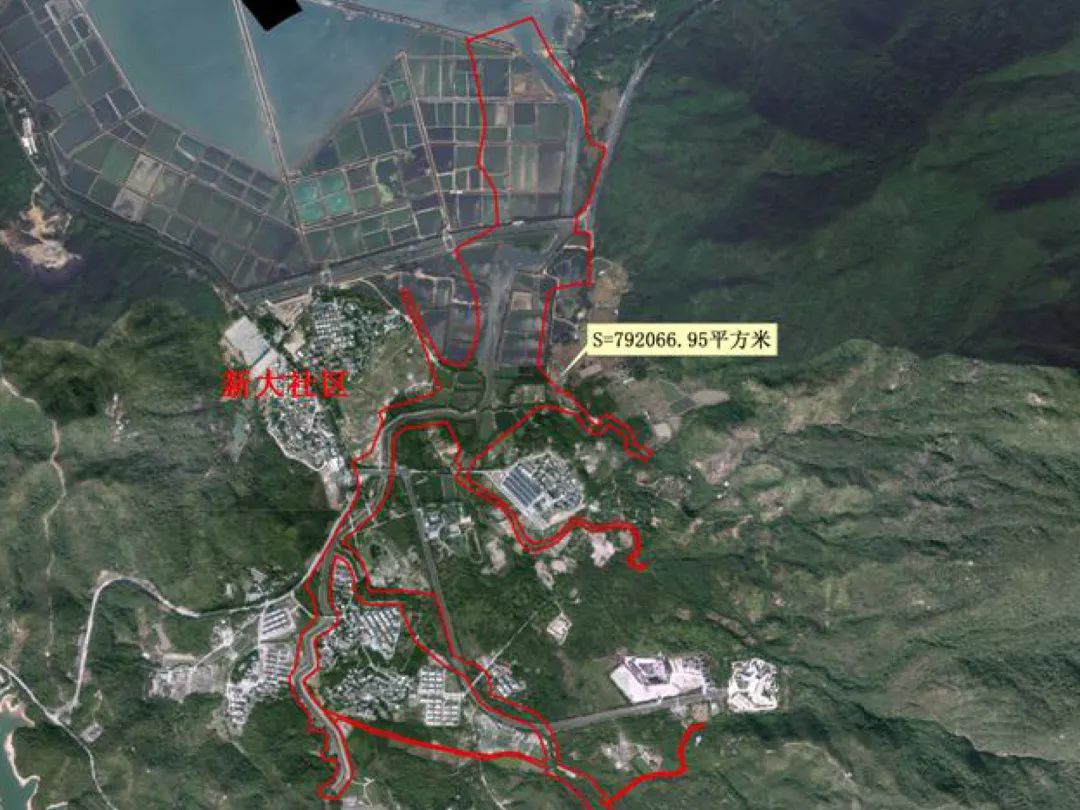 湿地园,江屋山郊野公园,坝光海滨公园,葵涌生态体育公园等项目建设