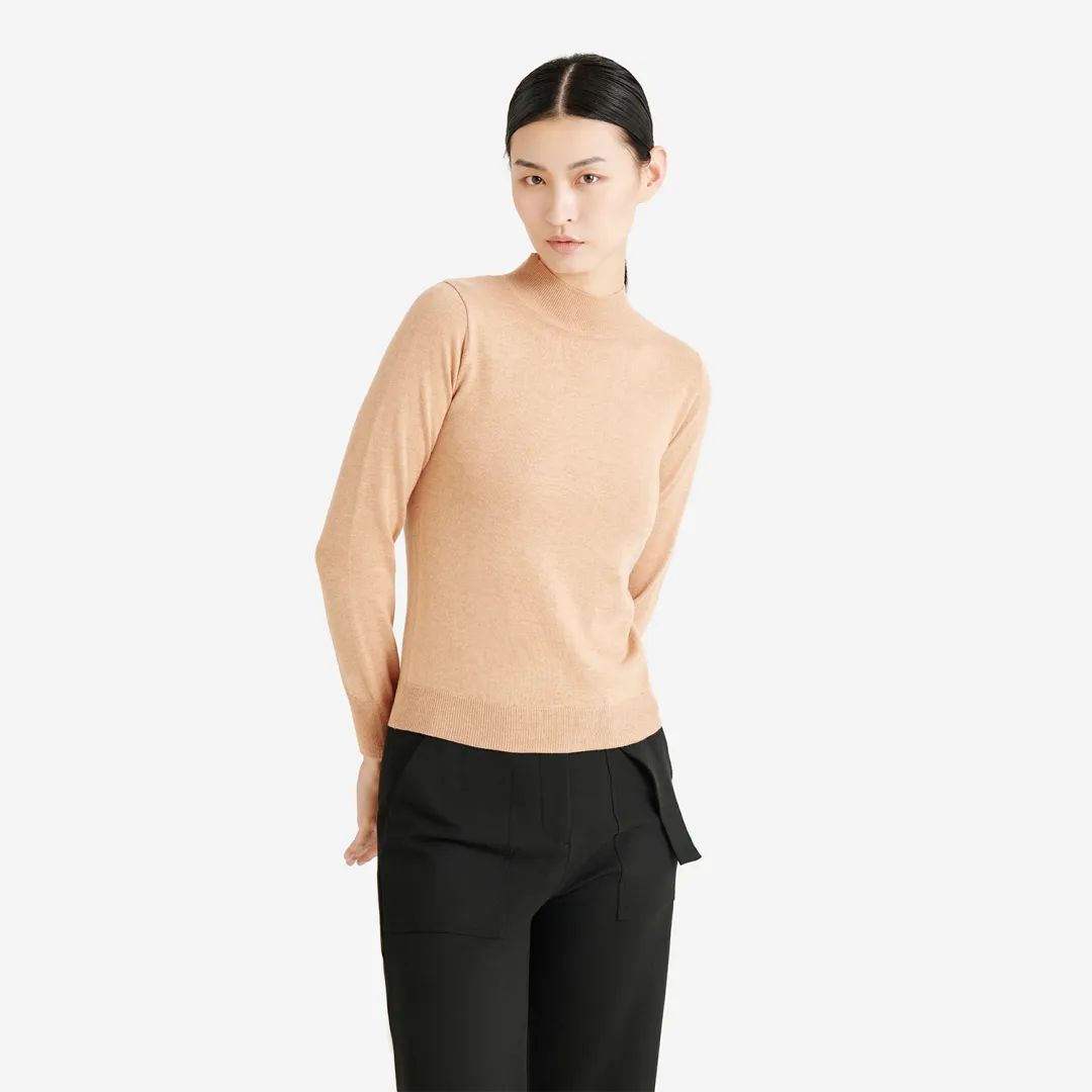 设计 低调而富有细节设计感 首选的高端羊绒百搭打底衫 the cashmere