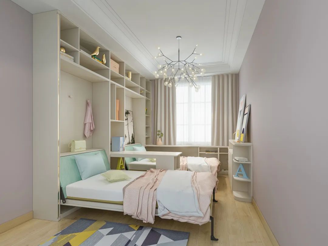 小房间衣柜和床一体 0f7b352fc54342a4bfd52450cecd0256.jpeg