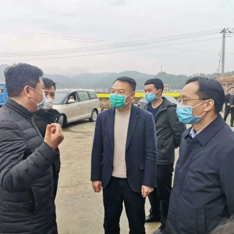 3月6日下午,副市长叶舟一行冒着绵绵细雨来到莲花县荷塘乡督查指导