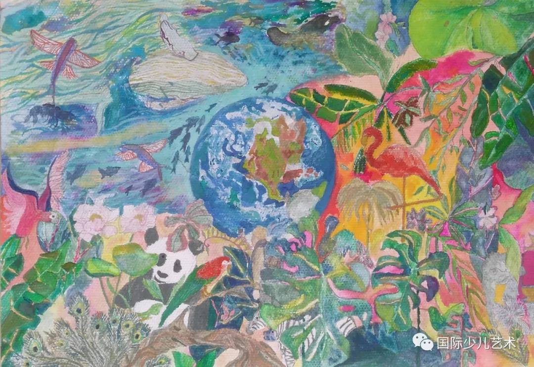 国际学生艺术推荐丨日本jqa国际环境儿童绘画大赛结果