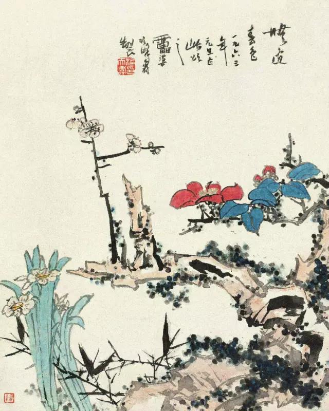 国画大师潘天寿精选作品,珍藏