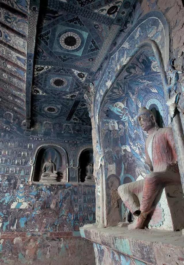 莫高窟特窟鉴赏丨最早的中心塔柱式洞窟254窟