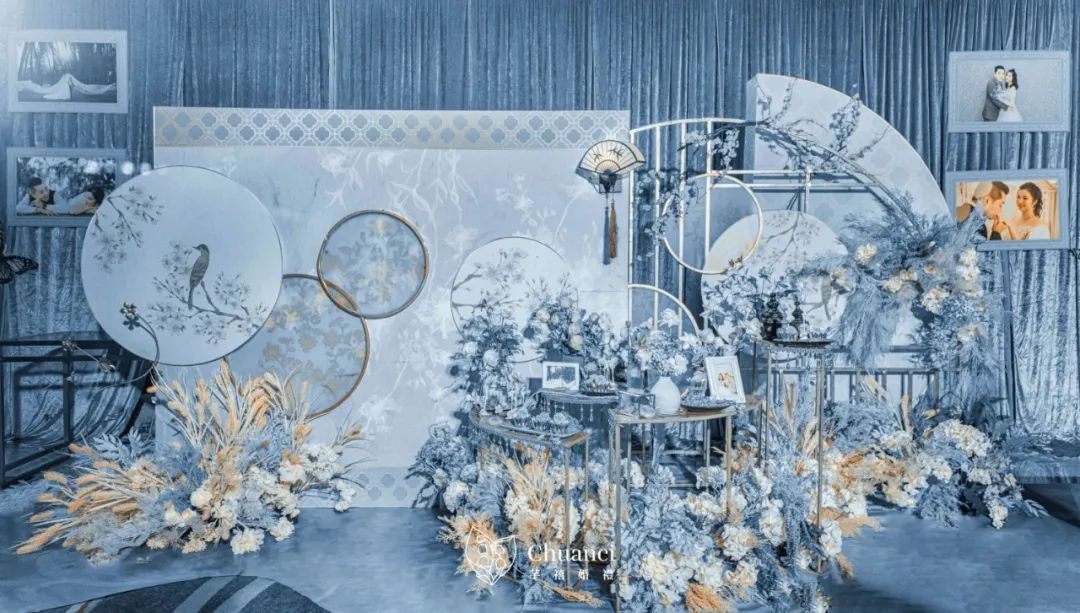 一场婉约如画的新中式婚礼