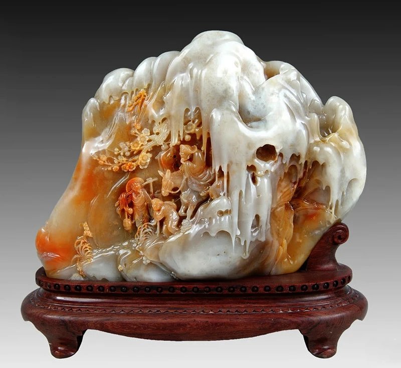 中国四大名石，果然名不虚传！_寿山
