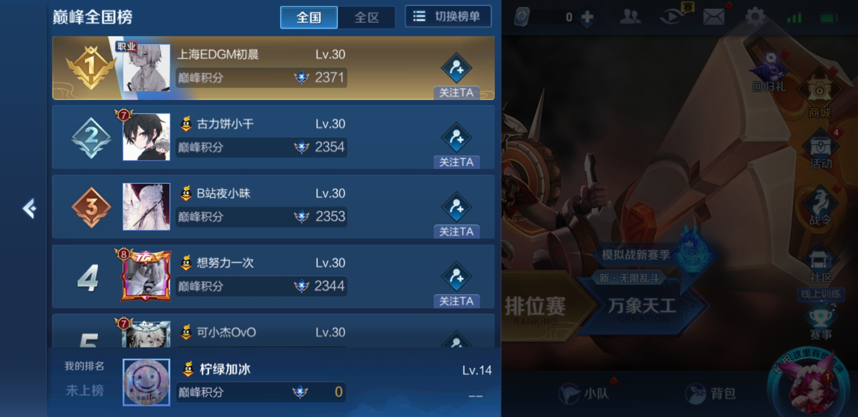 王者荣耀微信排名_王者荣耀微信头像(2)