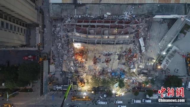 泉州酒店坍塌追踪：垮塌前在施工并发生柱子变形，酒店多次被罚