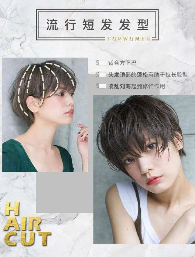 2020年短发流行趋势,每款都是心动的感觉