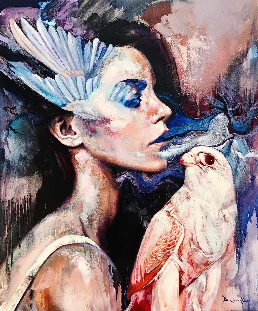 卖画赚100万,作品还被美术馆争相收藏,开挂的