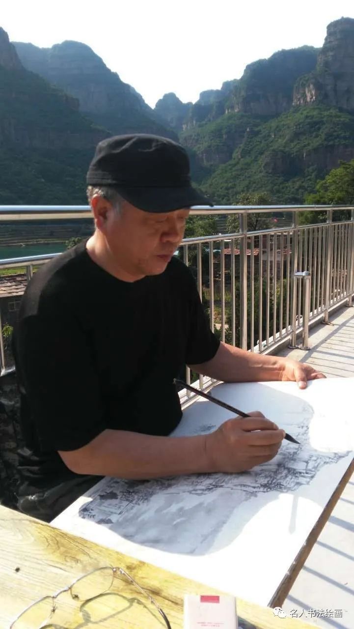 河南安阳市美术家协会副主席杨明学国画作品展