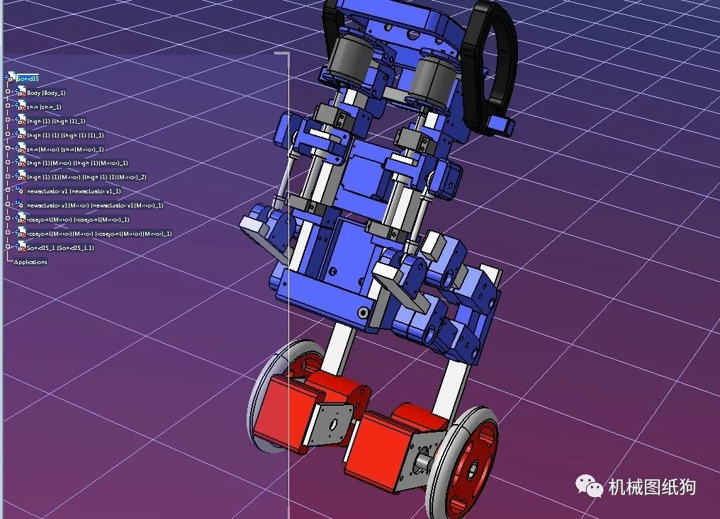 【机器人】hedgehog两轮平衡机器人 3d图纸,ino文件与